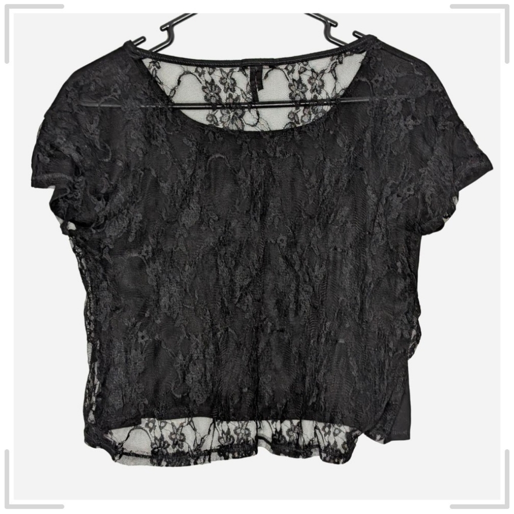 Lace Back Top - Picture 3 of 4